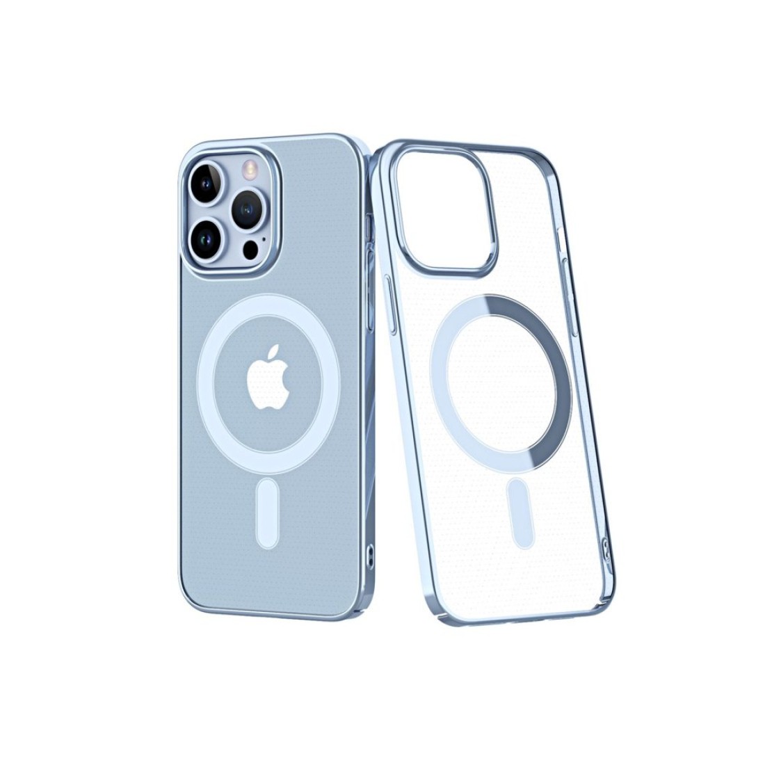 Apple iPhone 14 Pro Max Kılıf Element Magneticsafe Sert Kapak - Sierra Blue