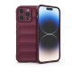 Apple iPhone 14 Pro Max Kılıf Optimum Silikon - Bordo