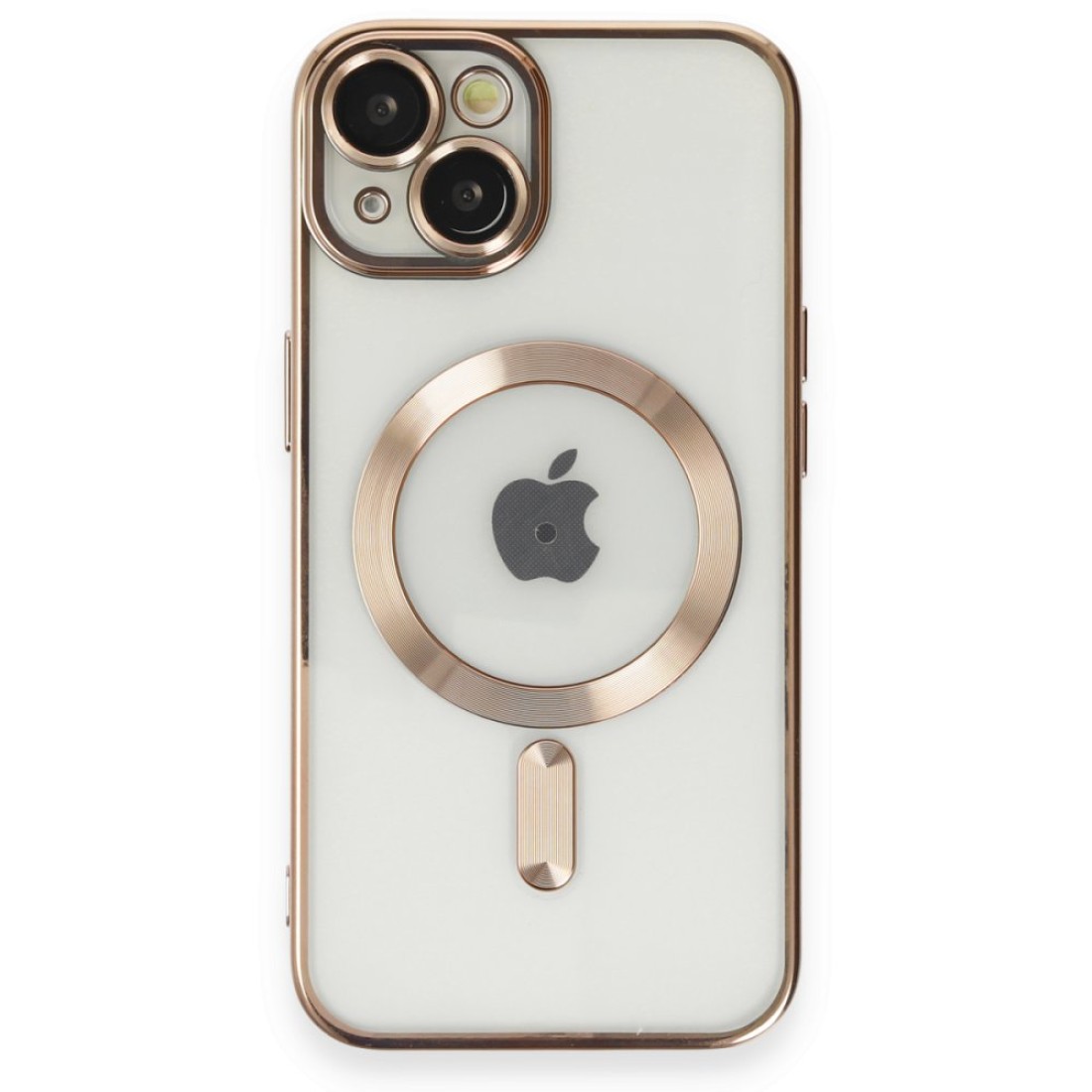 Apple iPhone 15 Kılıf Kross Magneticsafe Kapak - Gold