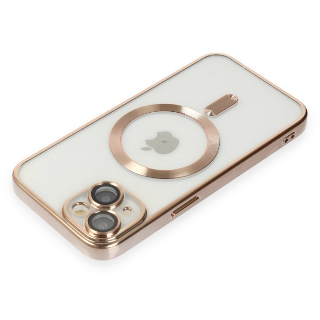 Apple iPhone 15 Kılıf Kross Magneticsafe Kapak - Gold