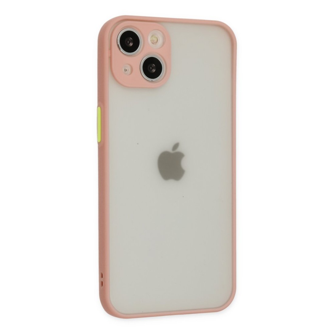 iPhone 15 Kılıf Montreal Silikon Kapak - Pembe