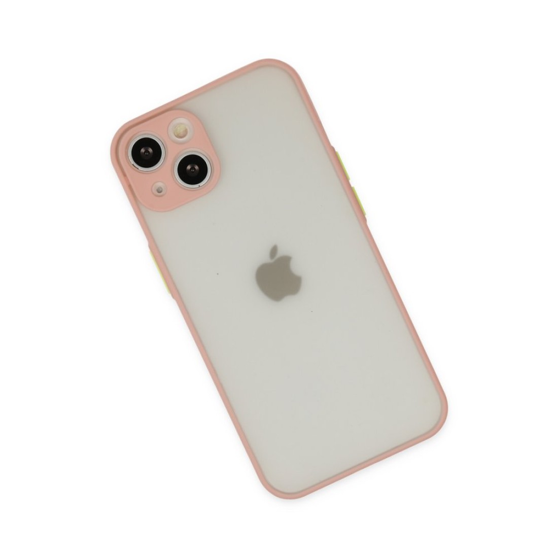 Apple iPhone 15 Kılıf Montreal Silikon Kapak - Pembe