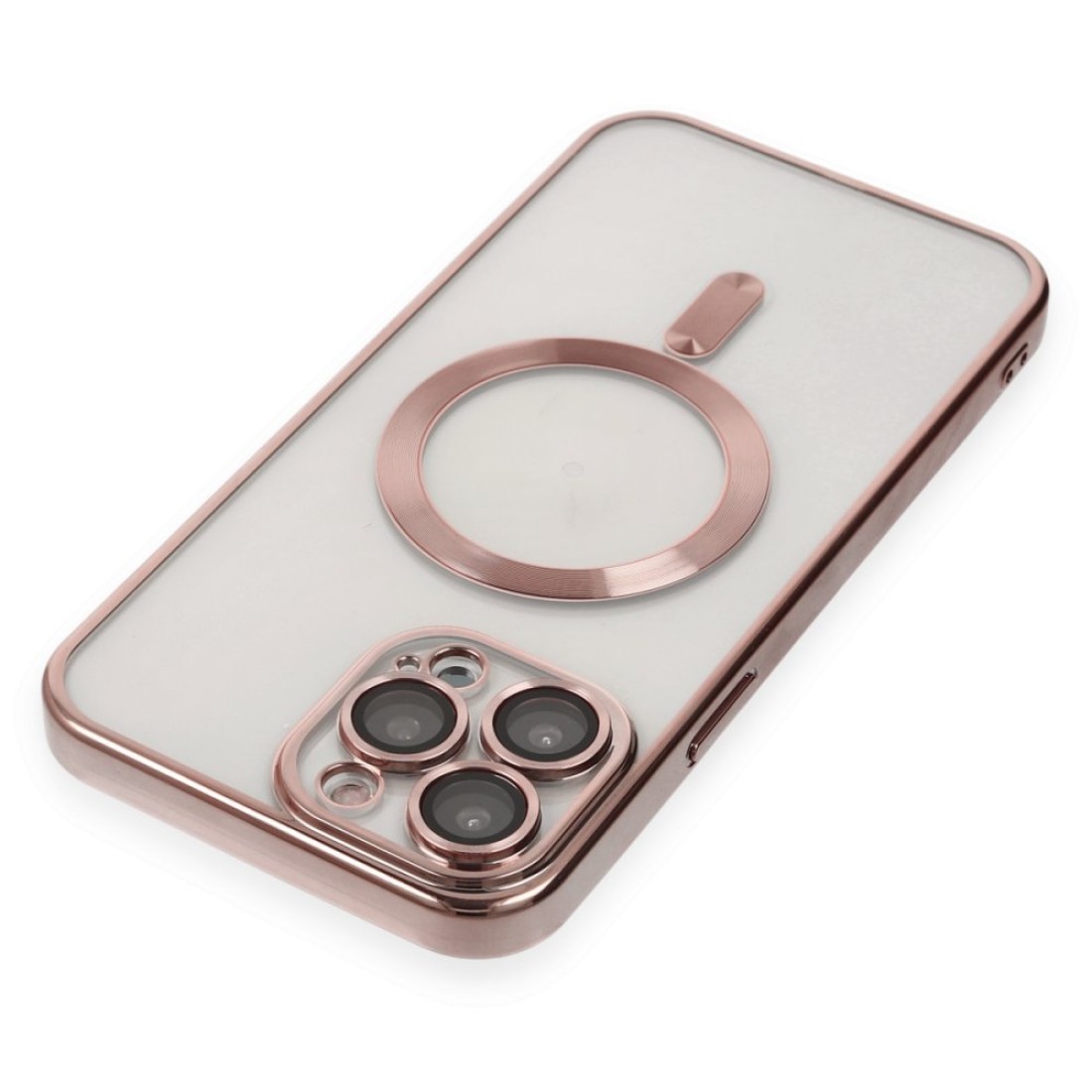 iPhone 15 Pro Kılıf Kross Magneticsafe Kapak - Rose