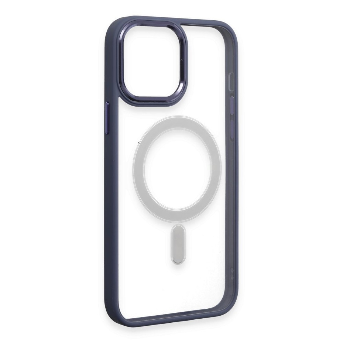 Apple iPhone 15 Pro Kılıf Room Magneticsafe Silikon - Sierra Blue