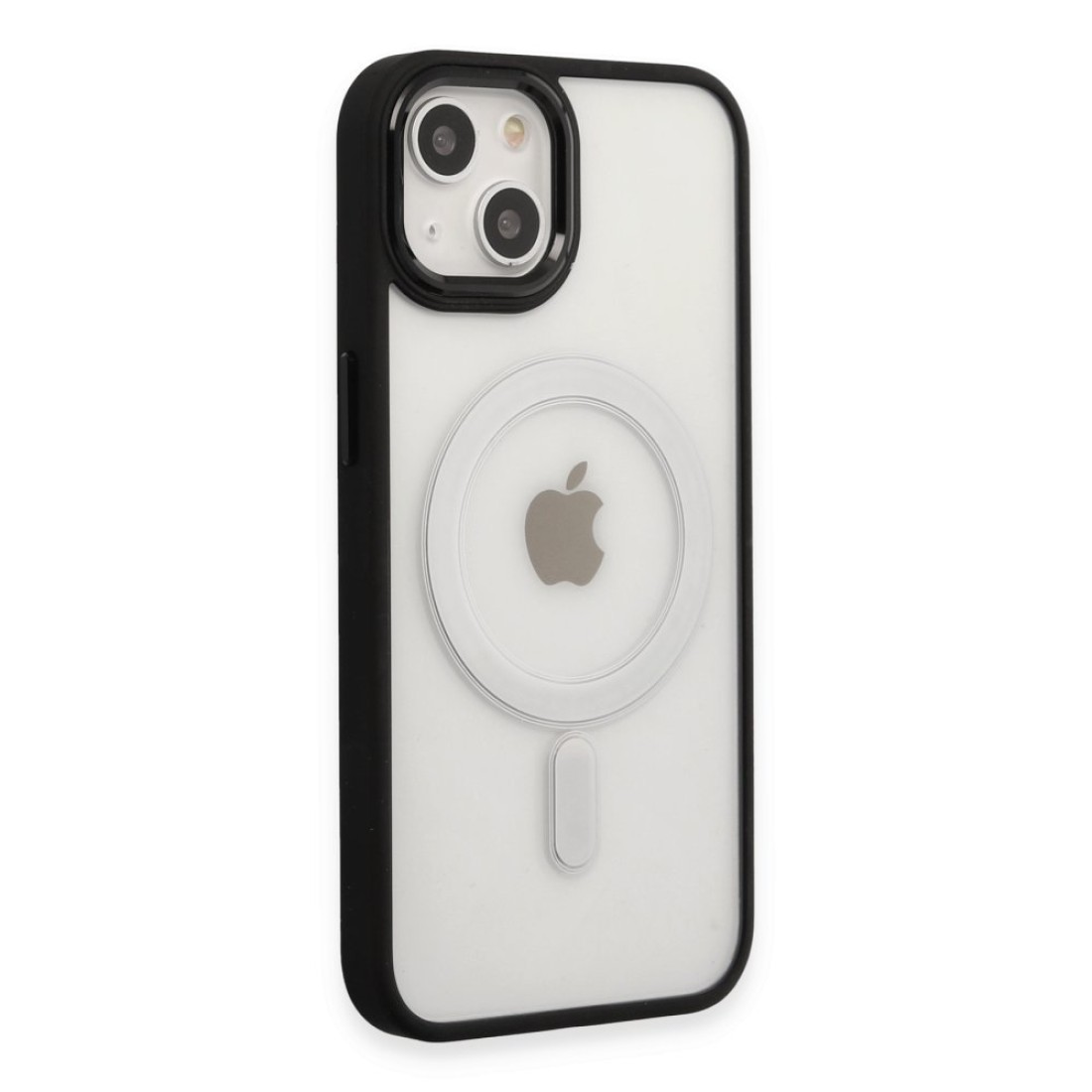 Apple iPhone 15 Pro Kılıf Room Magneticsafe Silikon - Siyah