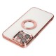 Apple iPhone 15 Pro Kılıf Slot Silikon - Rose Gold