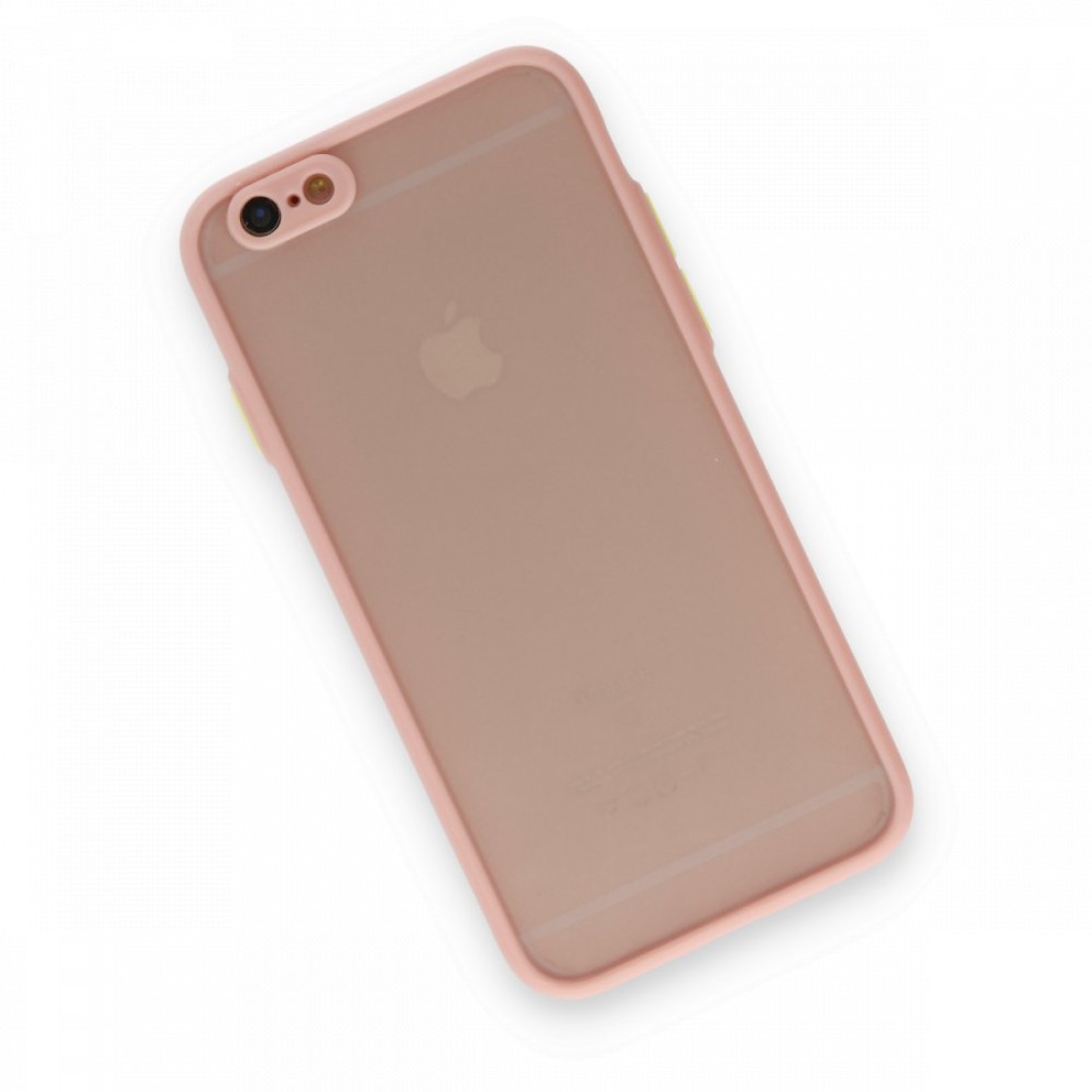 Apple iPhone 6 Kılıf Montreal Silikon Kapak - Pembe