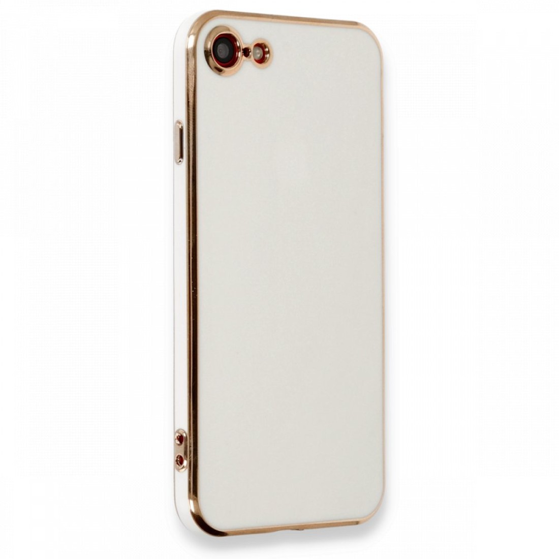 Apple iPhone 7 Kılıf Volet Silikon - Beyaz