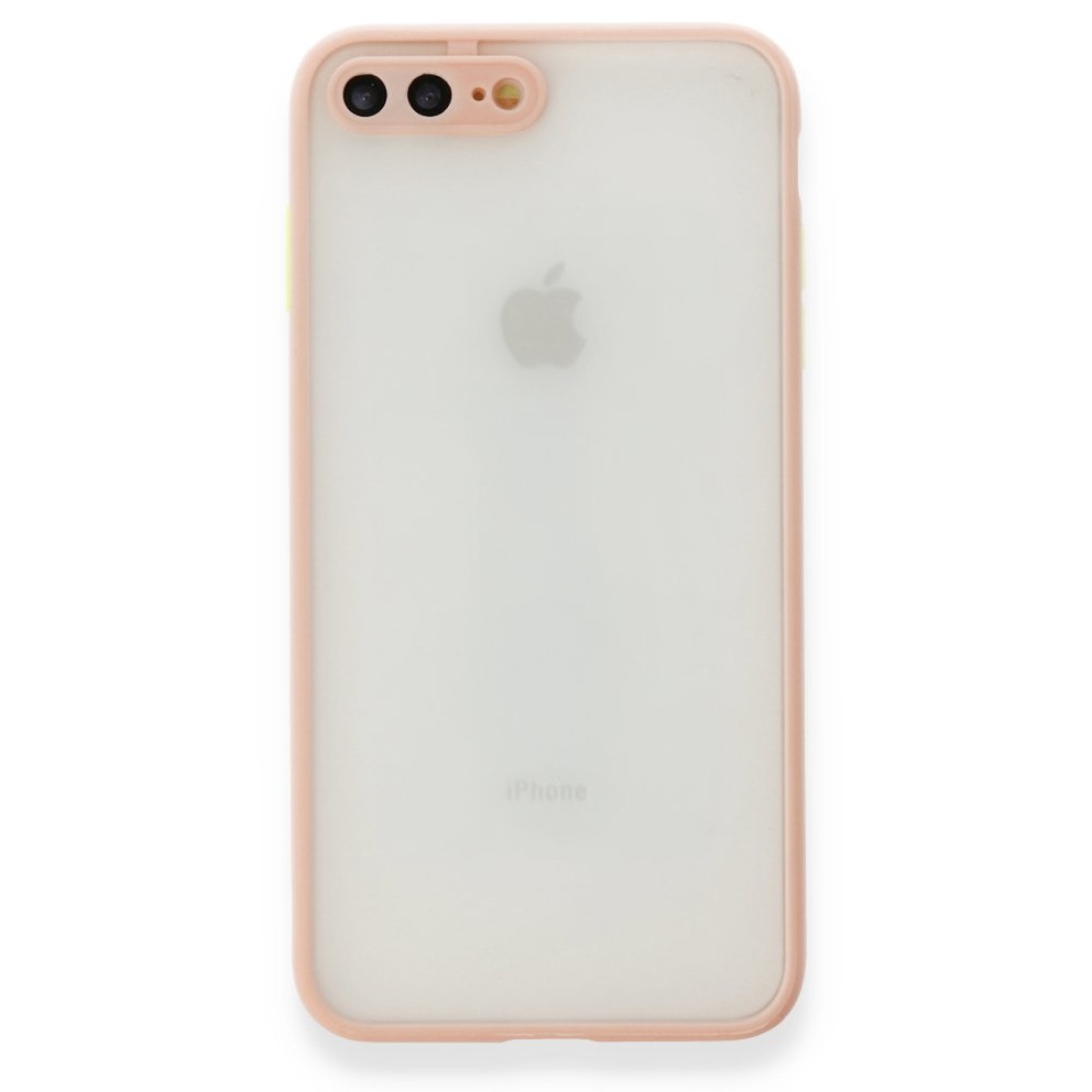 Apple iPhone 7 Plus Kılıf Montreal Silikon Kapak - Pembe