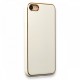 Apple iPhone SE 2020 Kılıf Coco Deri Silikon Kapak - Beyaz