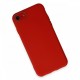 Apple iPhone SE 2020 Kılıf Lansman Glass Kapak - Kırmızı