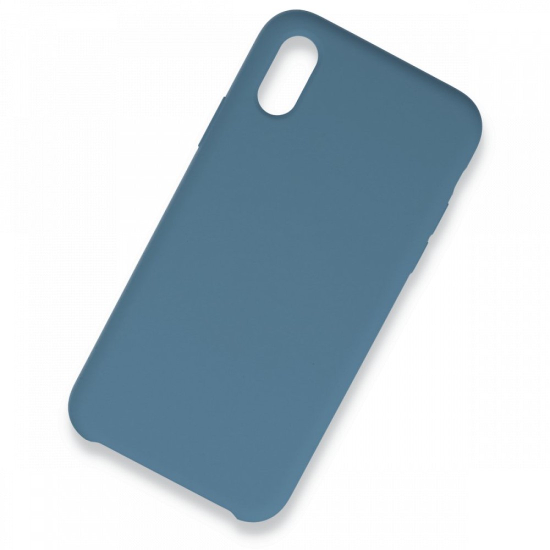 Apple iPhone XS Max Kılıf Lansman Legant Silikon - Açık Mavi