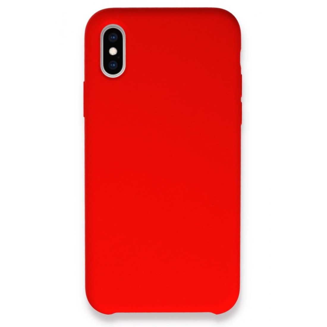Apple iPhone XS Kılıf Lansman Legant Silikon - Kırmızı