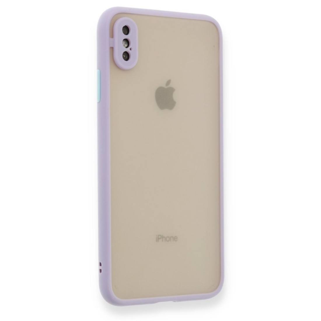 Apple iPhone X Kılıf Montreal Silikon Kapak - Mor