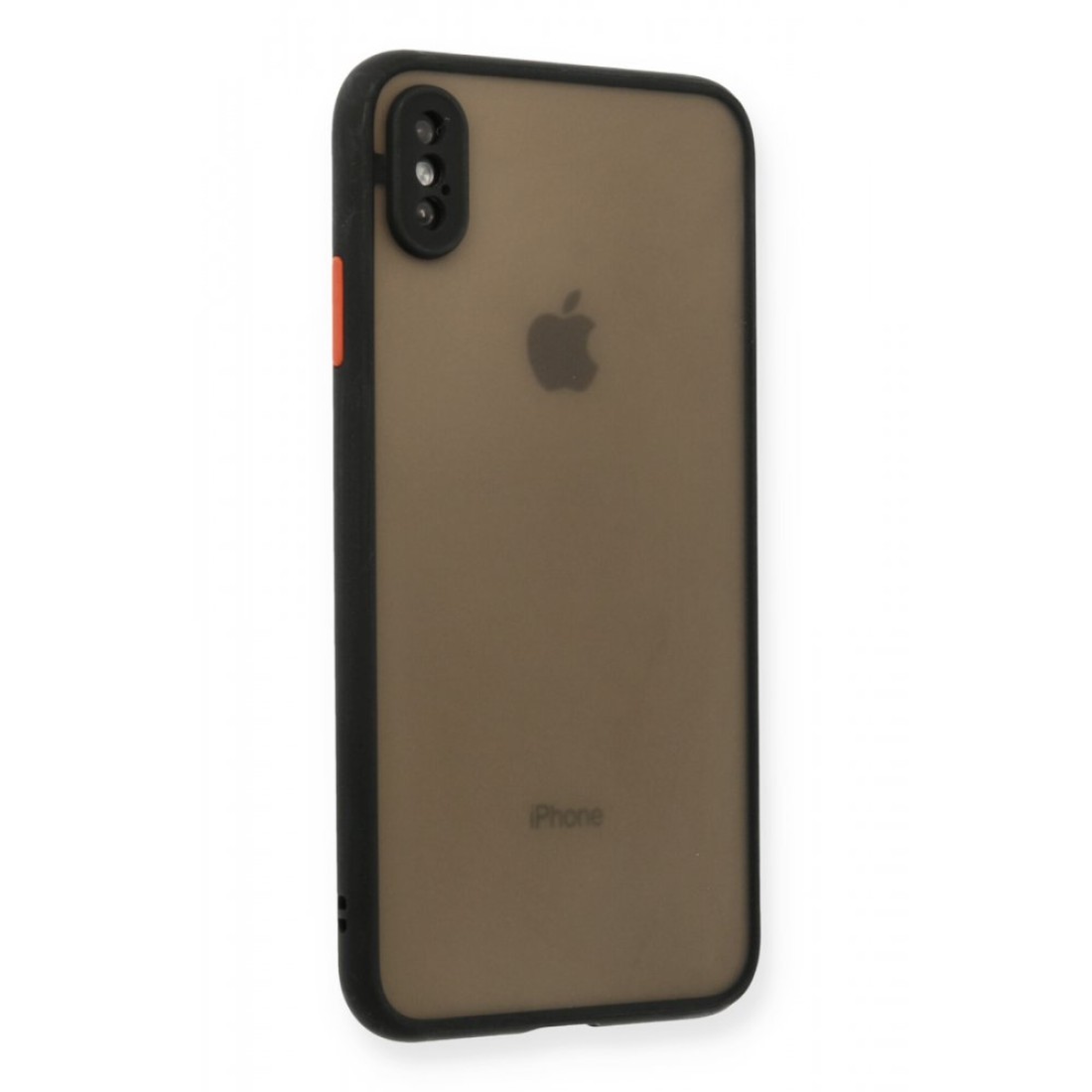 iPhone X Kılıf Montreal Silikon Kapak - Siyah