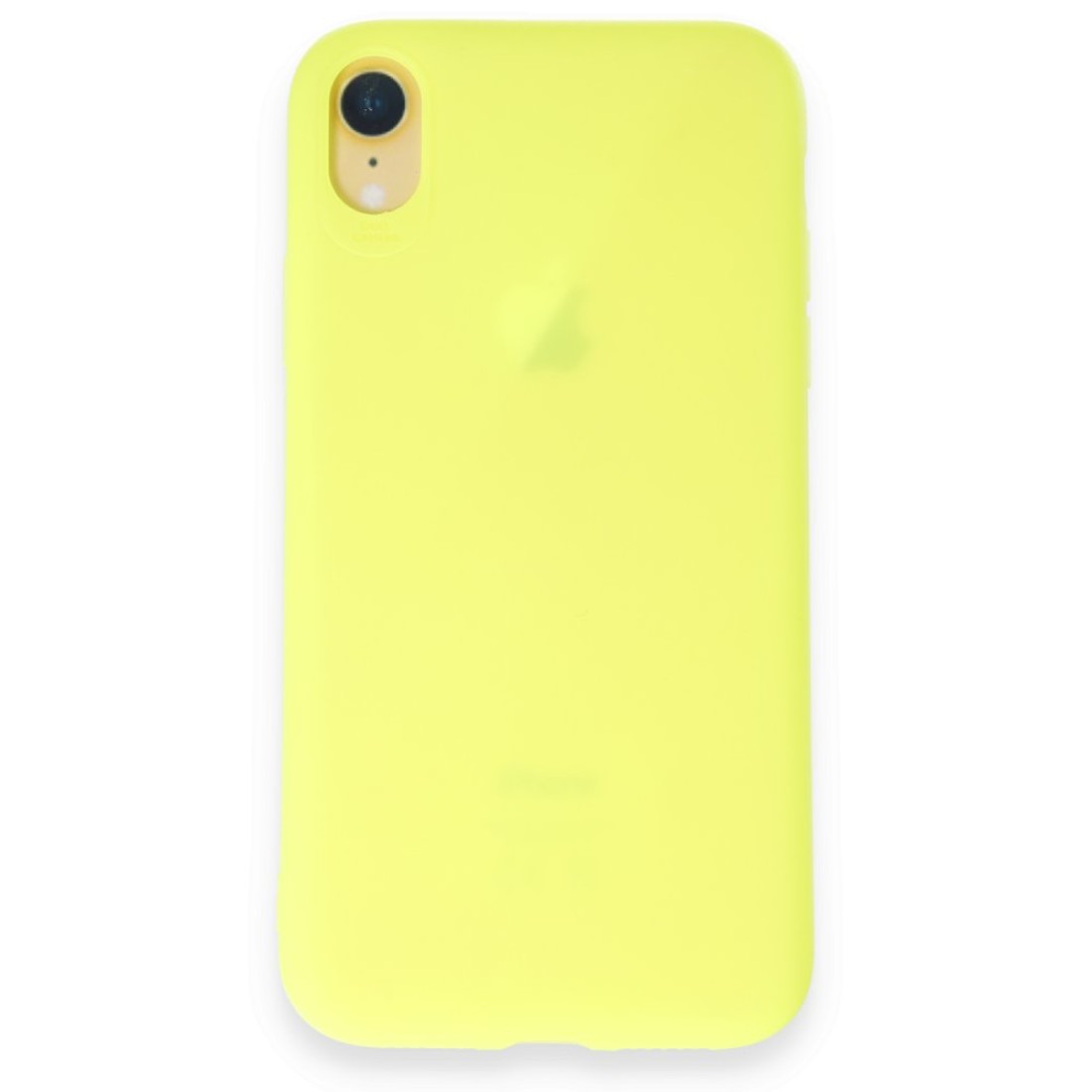 Apple iPhone XR Kılıf First Silikon - Parlak Yeşil