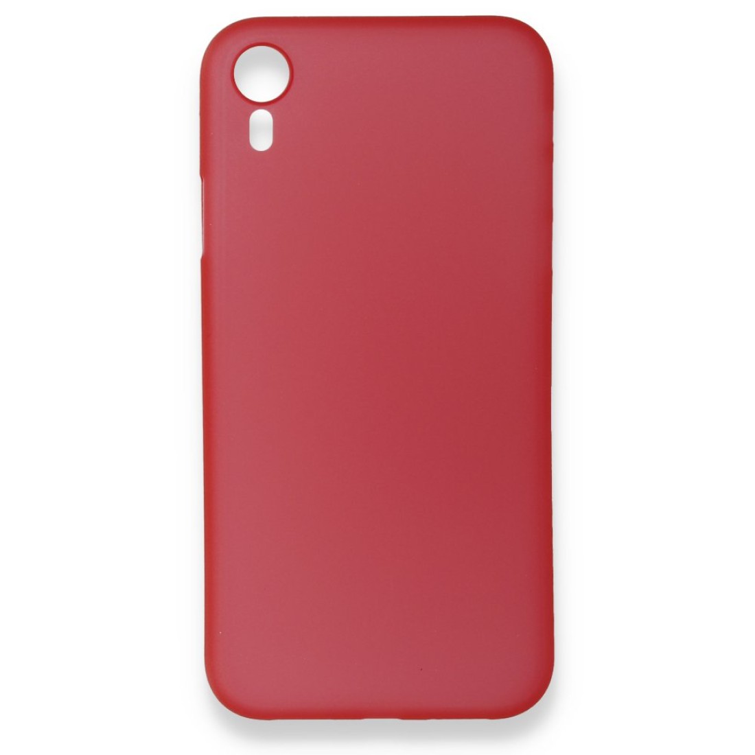 Apple iPhone XR Kılıf PP Ultra İnce Kapak - Kırmızı