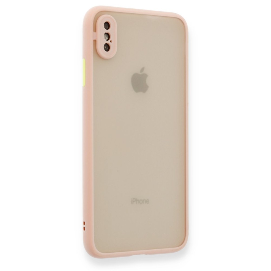 Apple iPhone XS Kılıf Montreal Silikon Kapak - Pembe