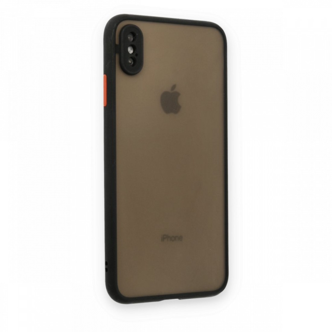 iPhone XS Kılıf Montreal Silikon Kapak - Siyah