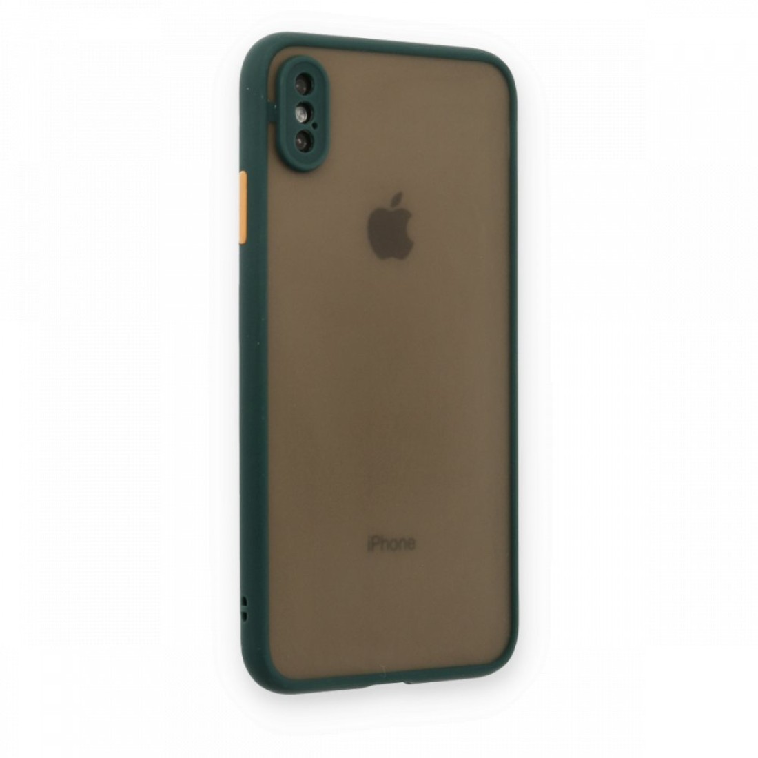 Apple iPhone XS Kılıf Montreal Silikon Kapak - Yeşil