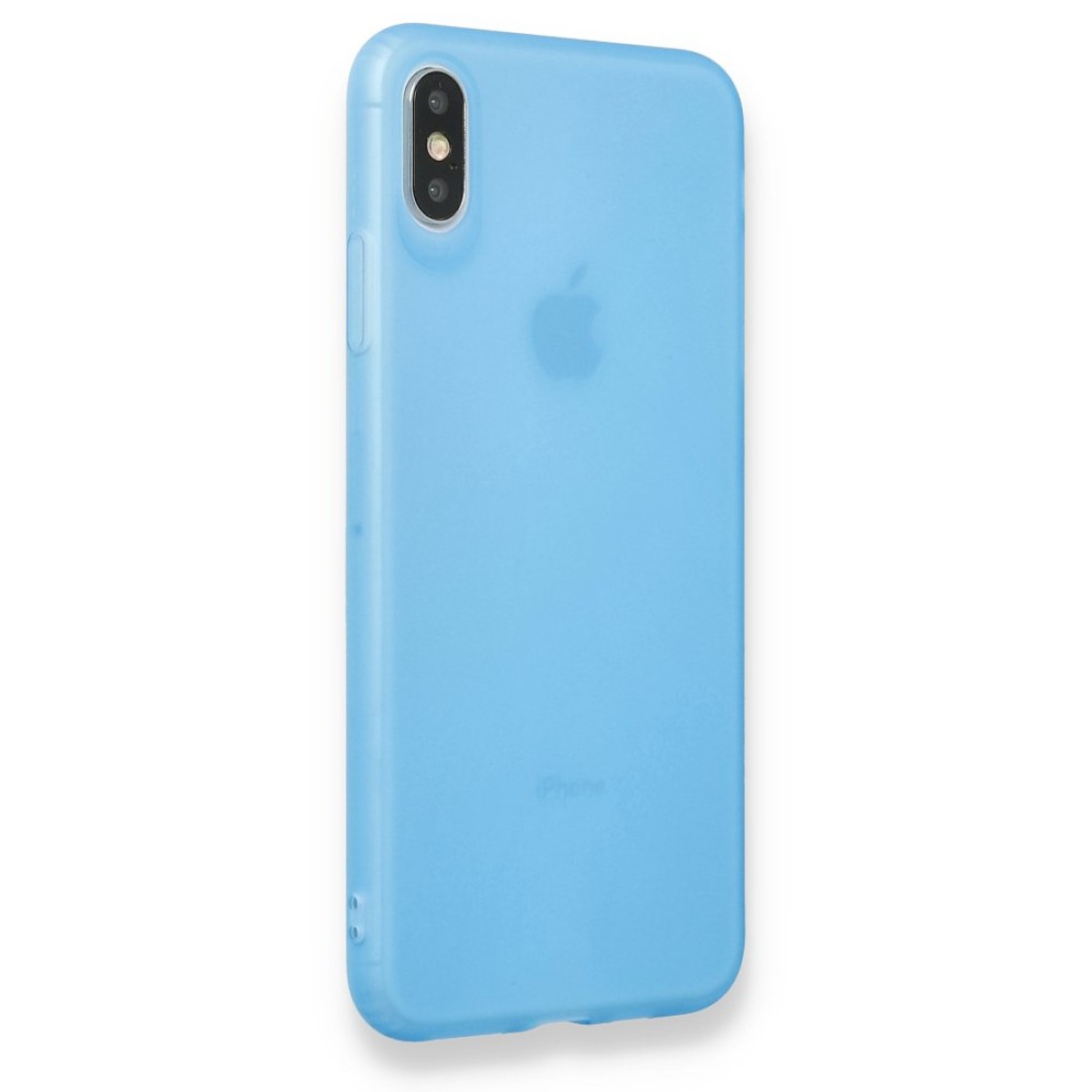 Apple iPhone XS Max Kılıf Hopi Silikon - Mavi