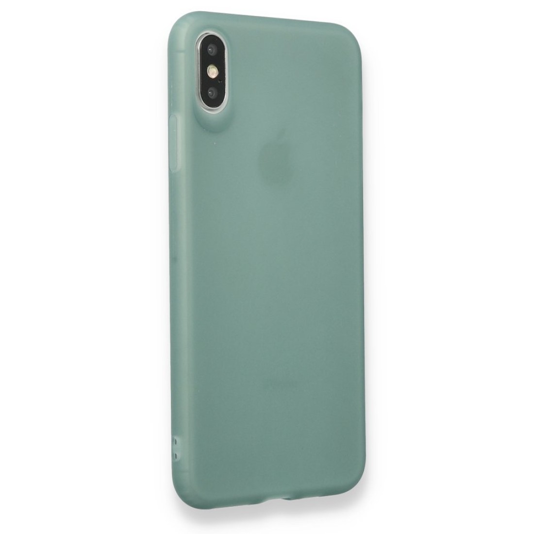 Apple iPhone XS Max Kılıf Hopi Silikon - Yeşil