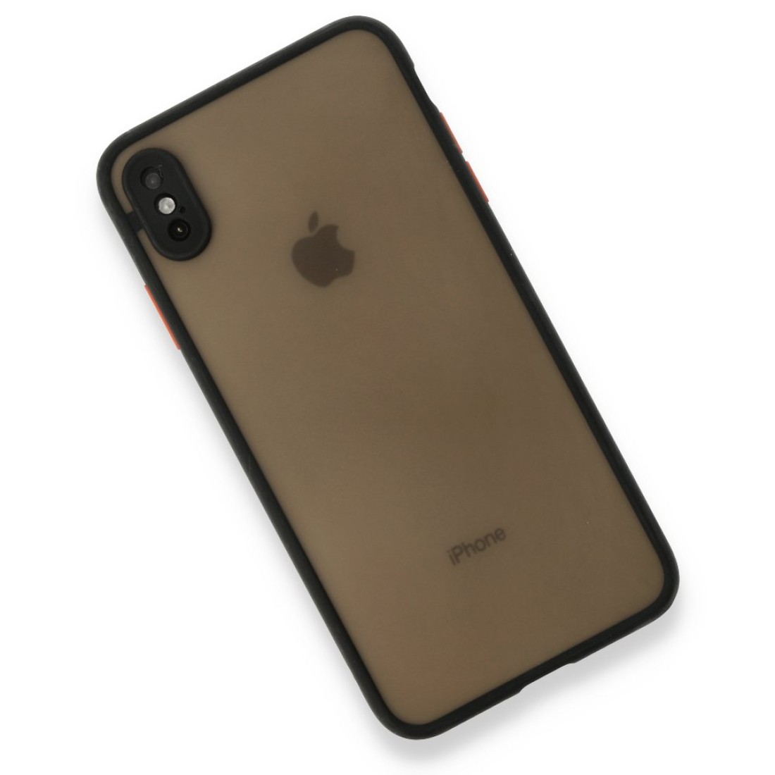 Apple iPhone XS Max Kılıf Montreal Silikon Kapak - Siyah