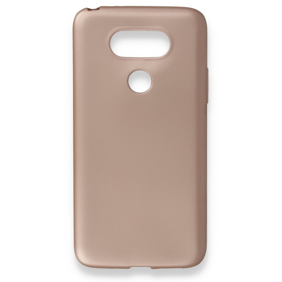 LG G5 Kılıf Premium Rubber Silikon - Rose Gold