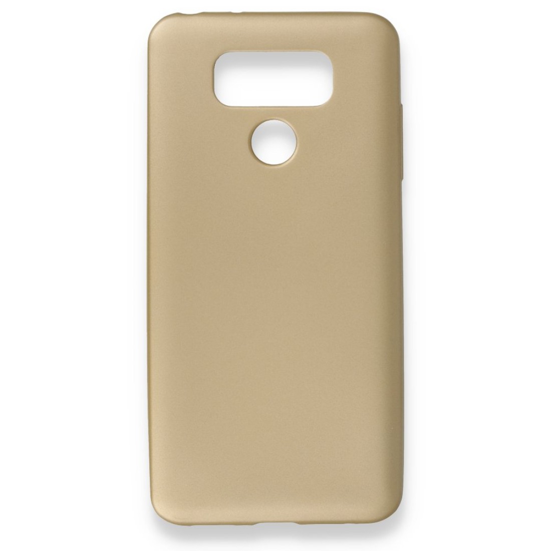 LG G6 Kılıf Premium Rubber Silikon - Gold