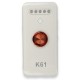 LG K61 Kılıf Gros Yüzüklü Silikon - Kırmızı