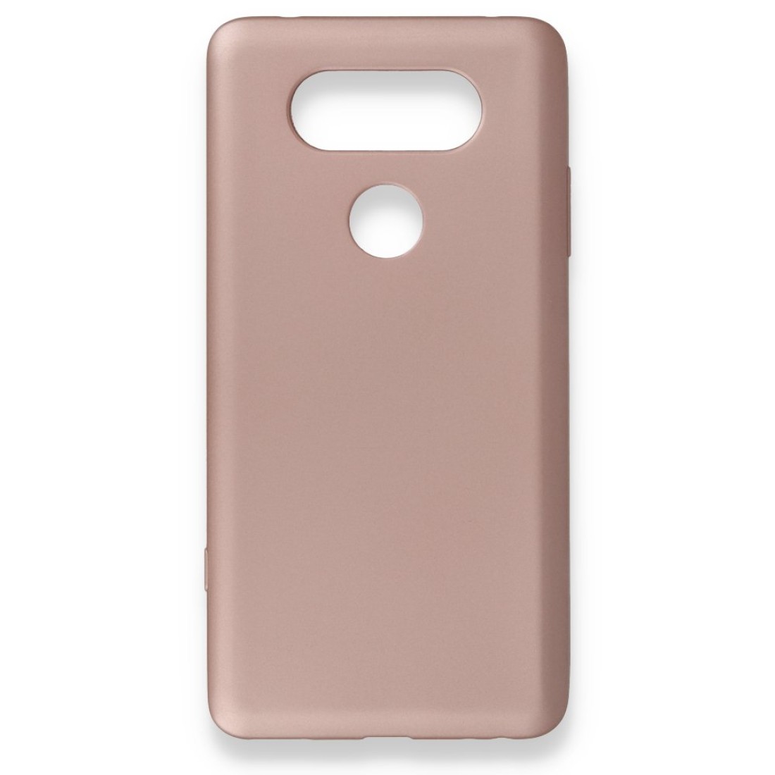 LG V20 Kılıf Premium Rubber Silikon - Rose Gold