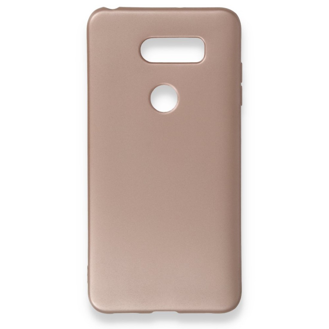 LG V30 Kılıf Premium Rubber Silikon - Rose Gold