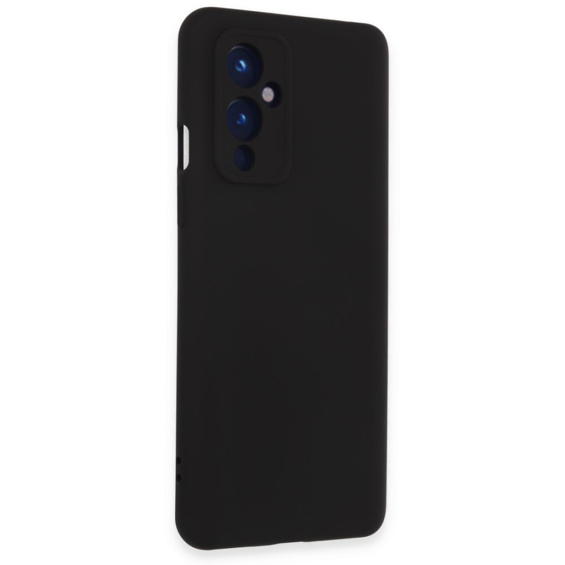 One Plus 9 Kılıf Nano içi Kadife  Silikon - Siyah