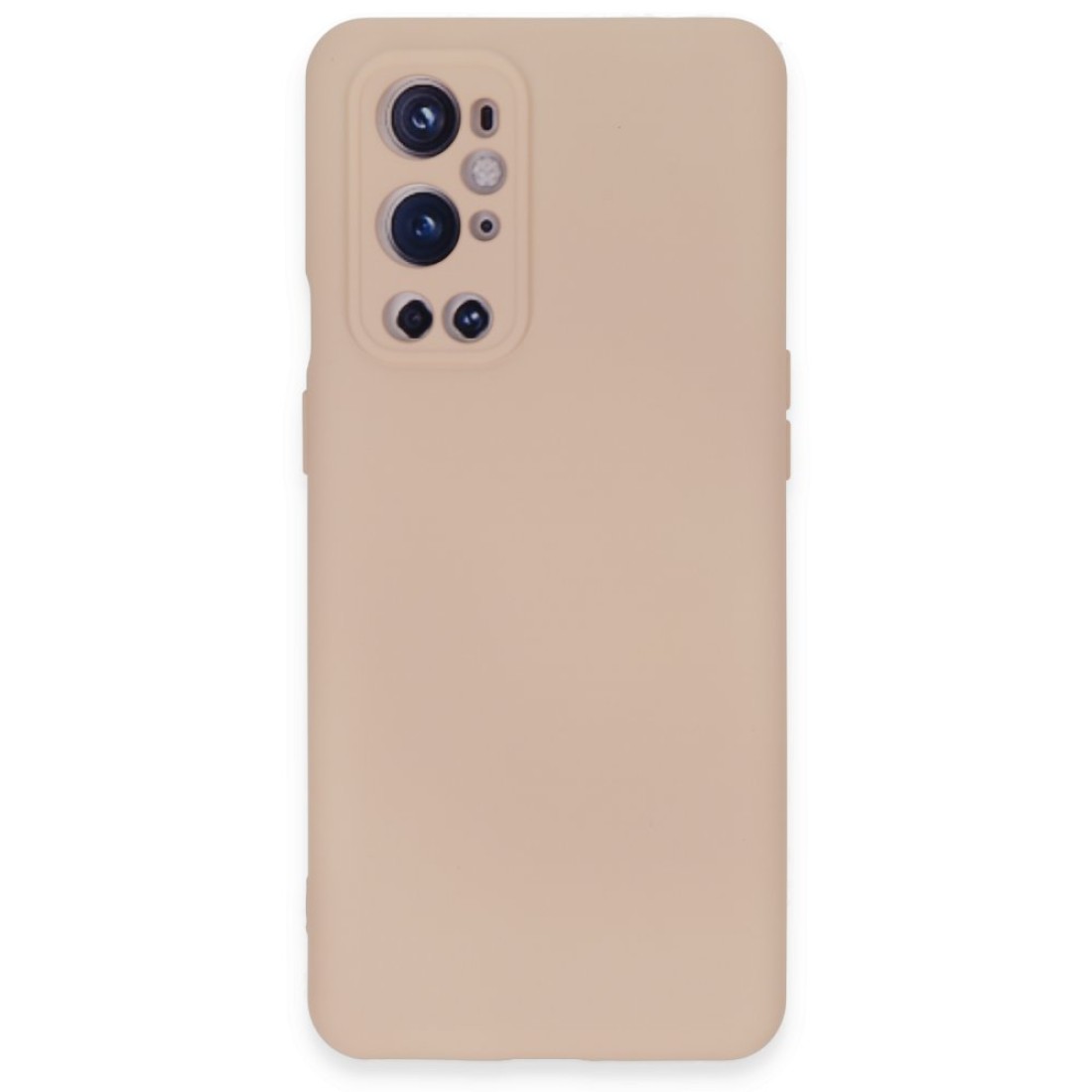 One Plus 9 Pro Kılıf Nano içi Kadife  Silikon - Pudra