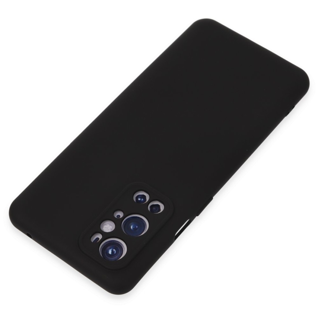 One Plus 9 Pro Kılıf Nano içi Kadife  Silikon - Siyah