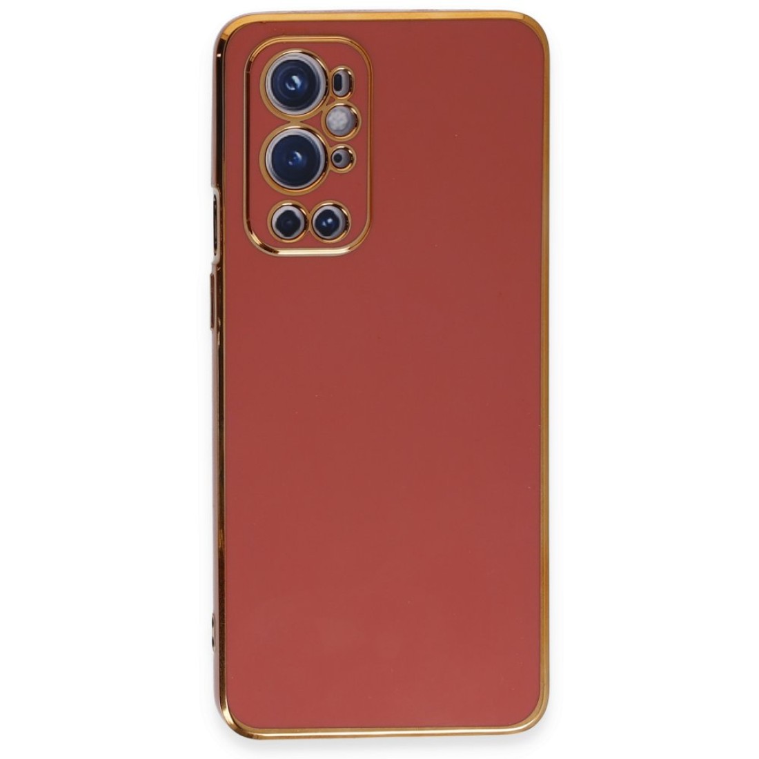One Plus 9 Pro Kılıf Volet Silikon - Kırmızı