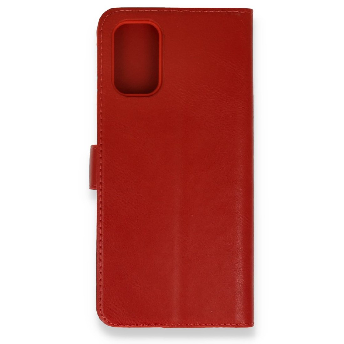 Oppo A52 Kılıf Trend S Plus Kapaklı Kılıf - Kırmızı