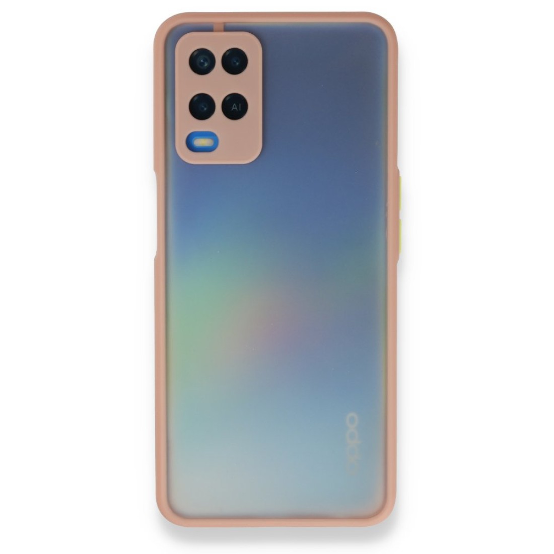 Oppo A54 4G Kılıf Montreal Silikon Kapak - Pembe