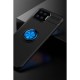Oppo A73 Kılıf Range Yüzüklü Silikon - Siyah-Mavi