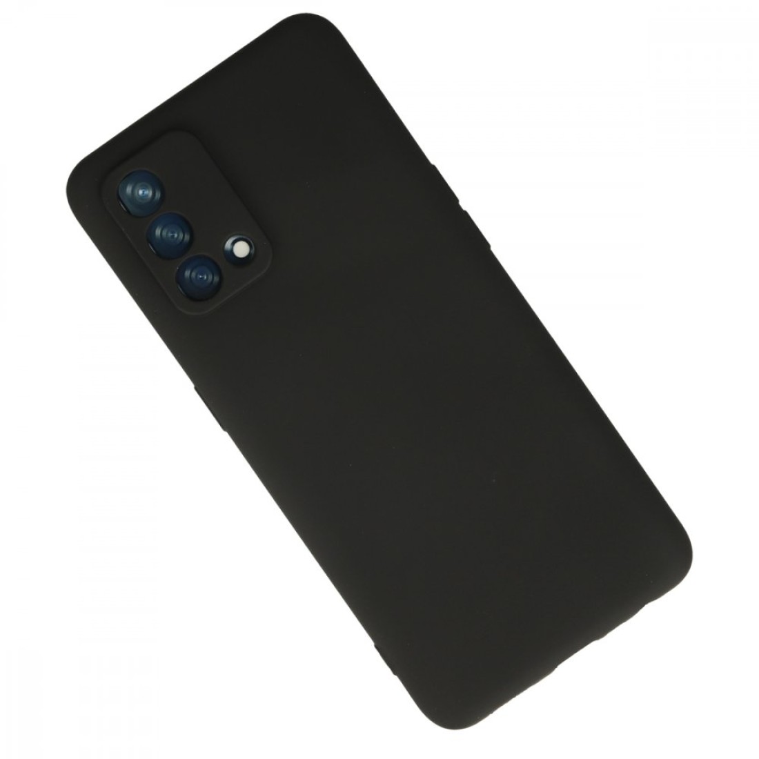 Oppo A74 4G Kılıf First Silikon - Siyah