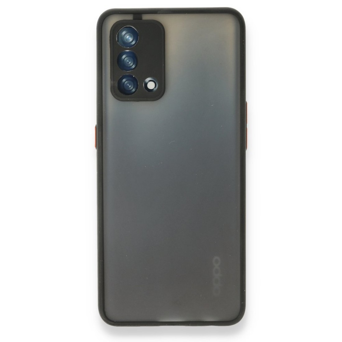 Oppo A74 4G Kılıf Montreal Silikon Kapak - Siyah