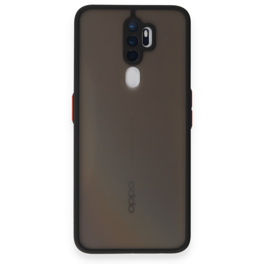 Oppo A9 2020 Kılıf Montreal Silikon Kapak - Siyah