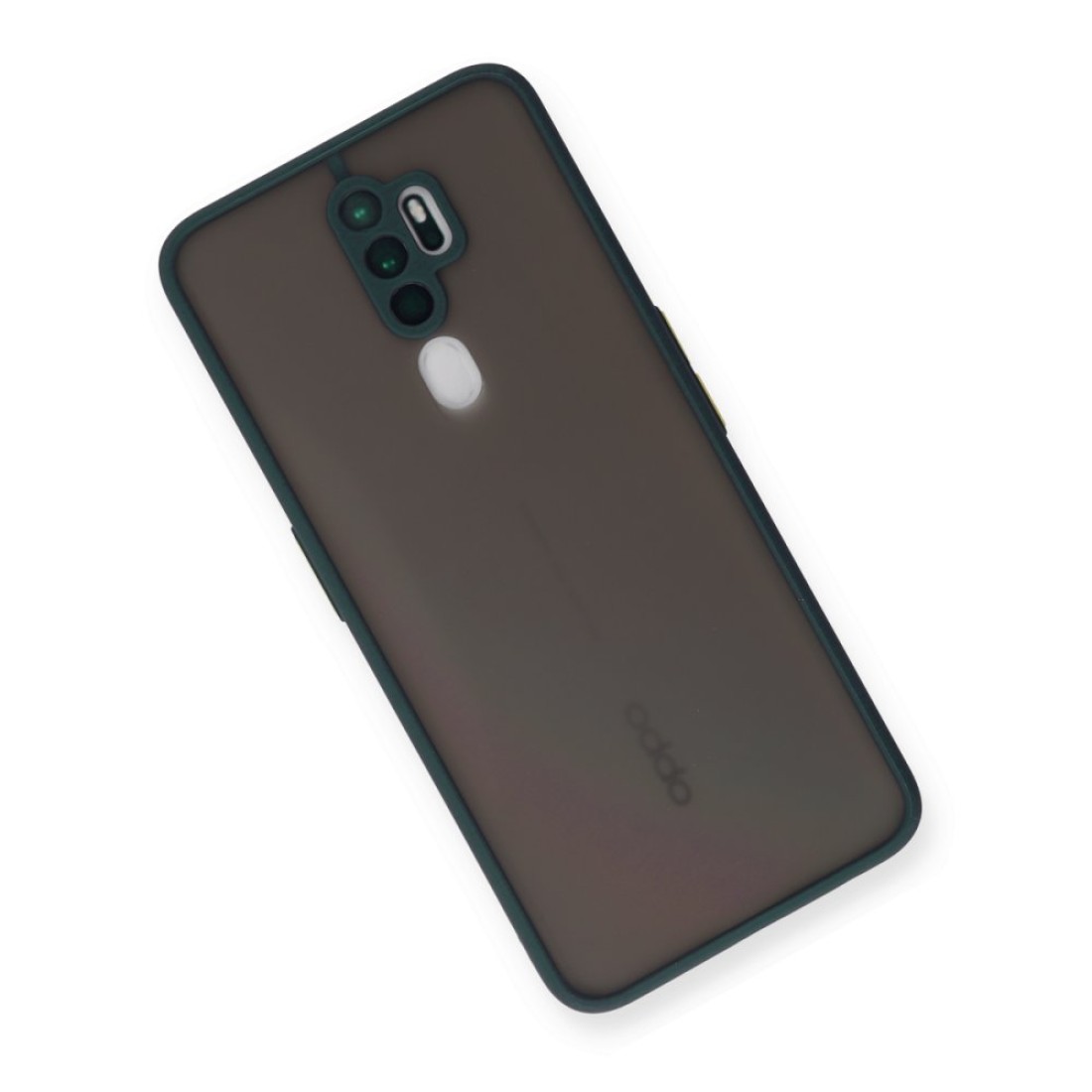 Oppo A9 2020 Kılıf Montreal Silikon Kapak - Siyah