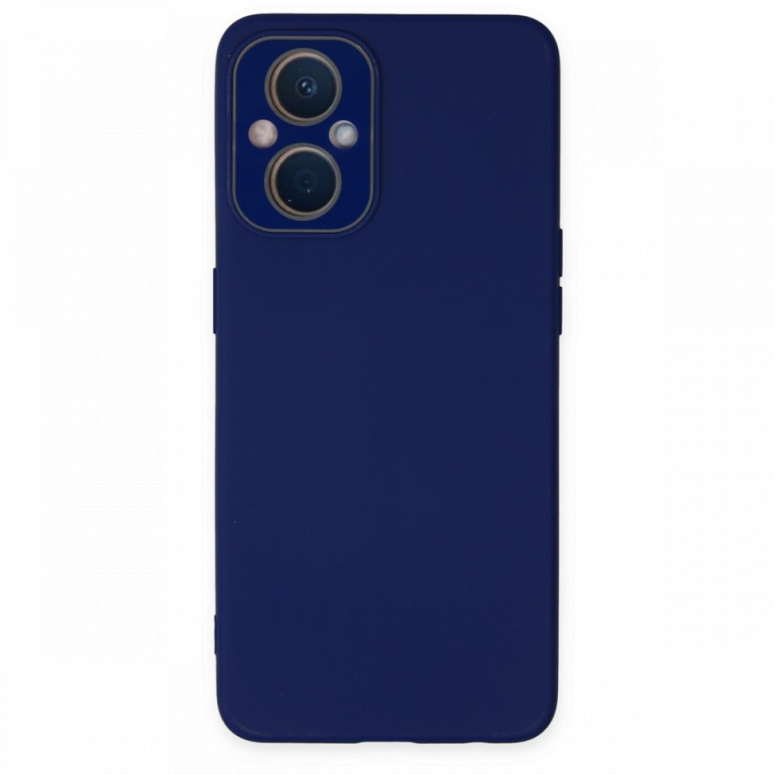 Oppo Reno 7 Lite Kılıf Lansman Glass Kapak - Sky Blue