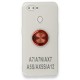 Oppo AX7 Kılıf Gros Yüzüklü Silikon - Kırmızı