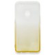Oppo AX7 Kılıf Lüx Çift Renkli Silikon - Sarı