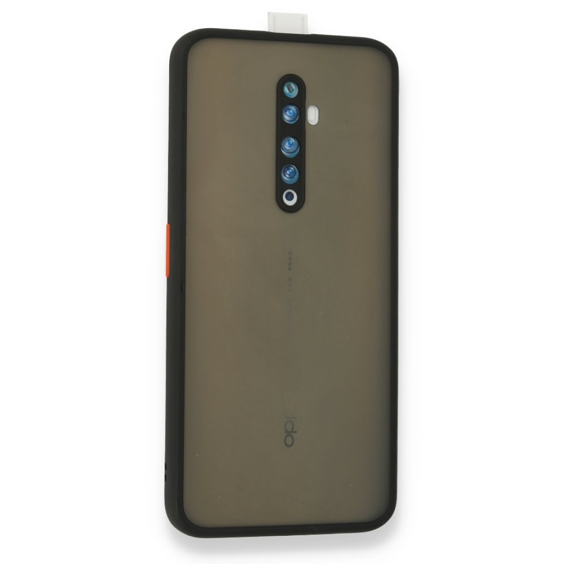 Oppo Reno 2Z Kılıf Montreal Silikon Kapak - Siyah