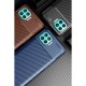 Oppo Reno 4 Lite Kılıf Focus Karbon Silikon - Kahverengi