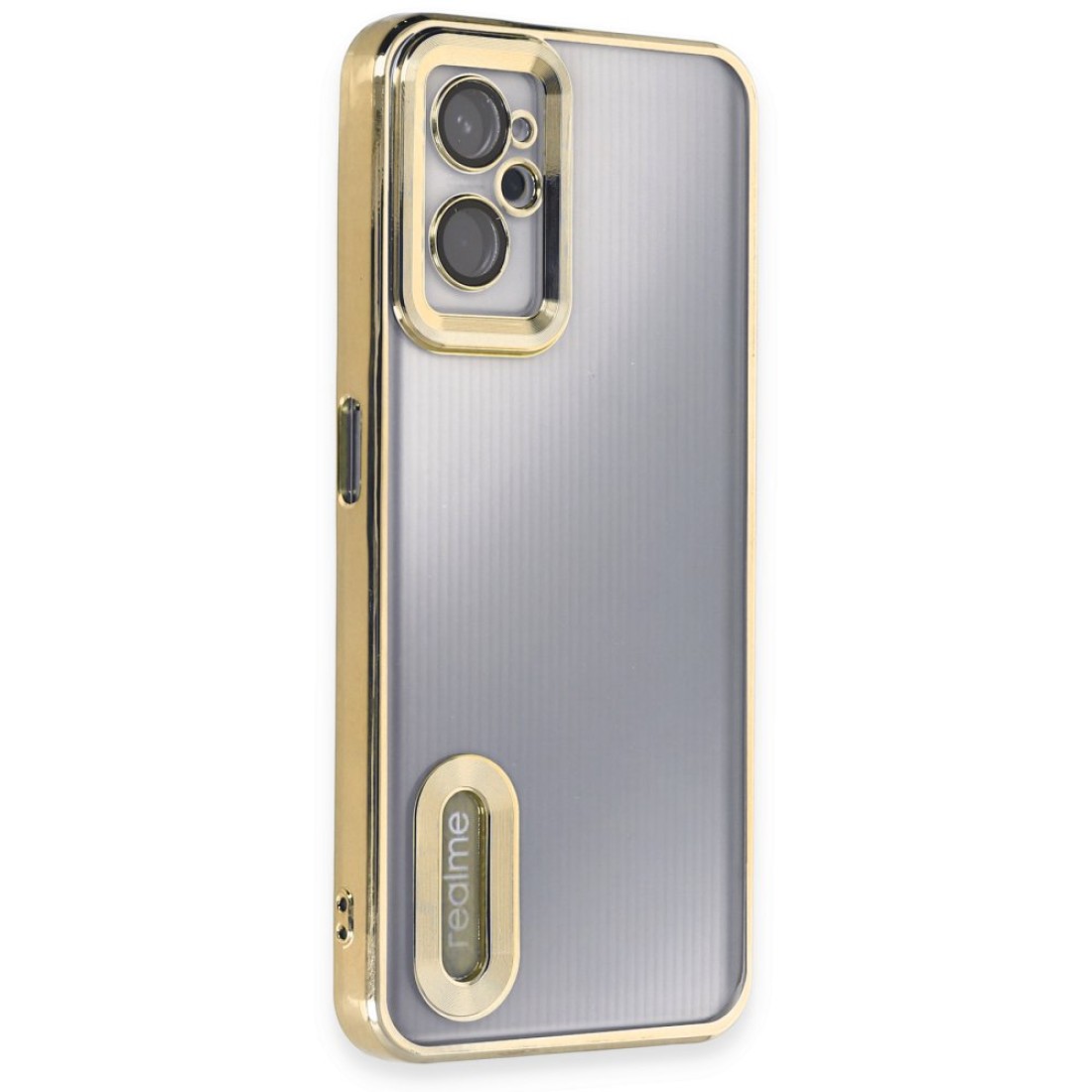 Realme 9i 4G Kılıf Slot Silikon - Gold