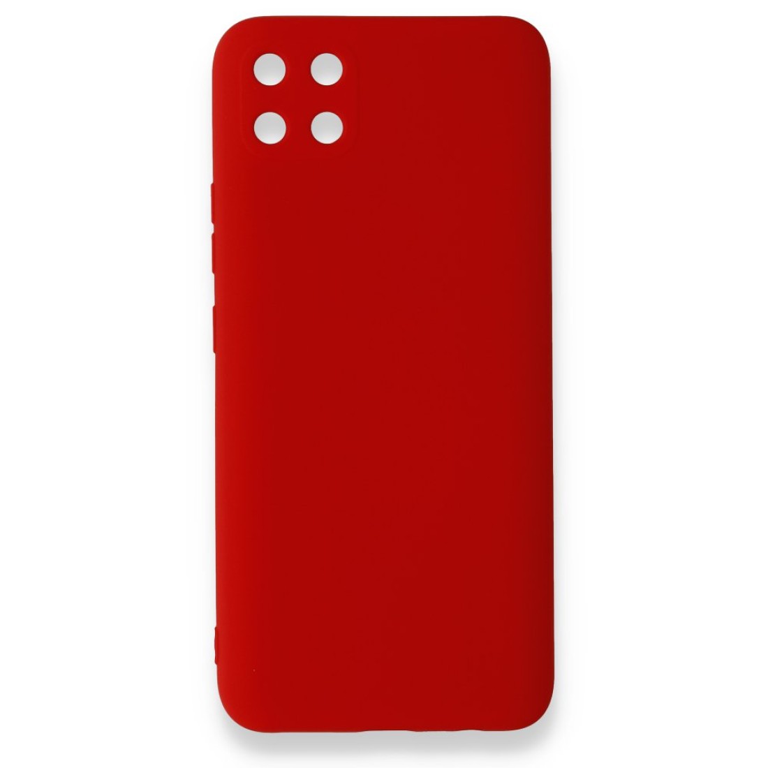 Realme C11 Kılıf Nano içi Kadife  Silikon - Kırmızı